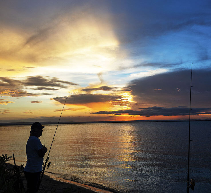 El pescador de orilla